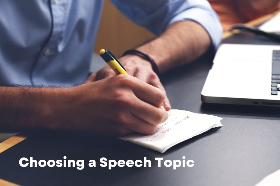 focusing a speech topic must involve
